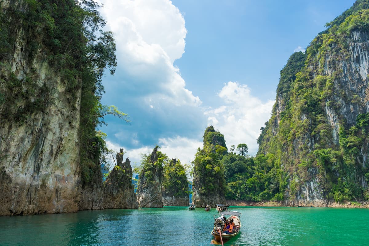 Khao Lak is known for its limestone cliffs and inviting lagoons